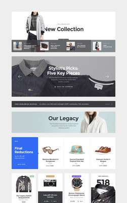 服裝網頁設計 打造沉浸式在線購物體驗